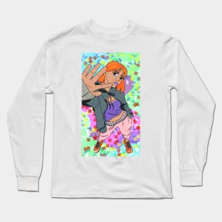 Block the Sun Illustration Long Sleeve T-Shirt